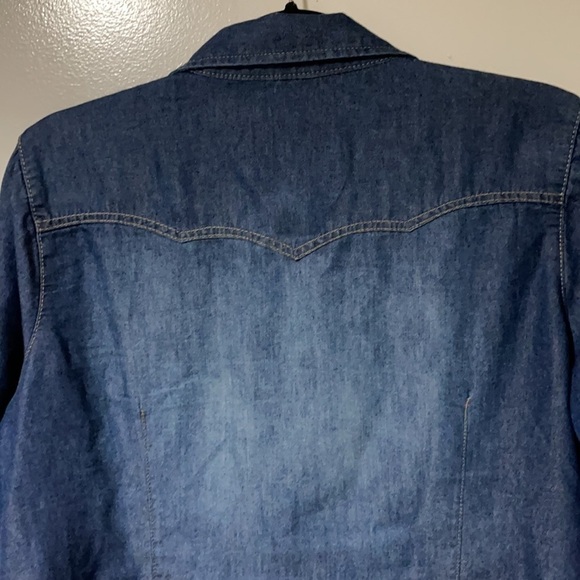 New Look Long Sleeves Button Up Blouse 100%Cotton Size L Like New - Picture 6 of 9